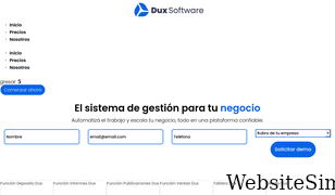 duxsoftware.com.ar Screenshot