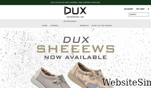 duxwaterfowl.com Screenshot