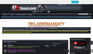 dx-team.org Screenshot