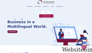 dynamiclanguage.com Screenshot