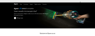 dyson.co.nz Screenshot