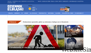 dziennikelblaski.pl Screenshot