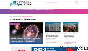 dzienniknaukowy.pl Screenshot