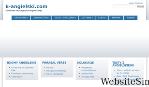e-angielski.com Screenshot