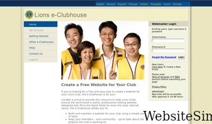 e-clubhouse.org Screenshot