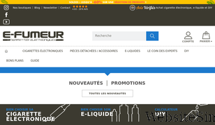e-fumeur.fr Screenshot