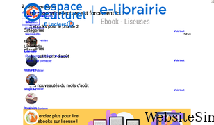 e-librairie.leclerc Screenshot