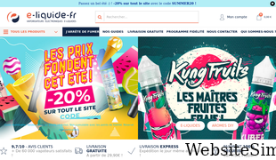 e-liquide-fr.com Screenshot