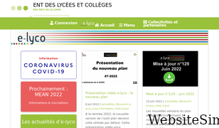 e-lyco.fr Screenshot