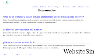 e-manuales.com Screenshot