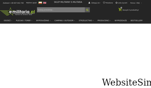 e-militaria.pl Screenshot
