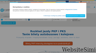 e-podroznik.pl Screenshot
