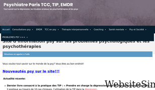 e-psychiatrie.fr Screenshot