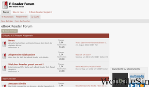 e-reader-forum.de Screenshot