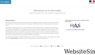 e-satis.fr Screenshot