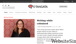 e-tangata.co.nz Screenshot