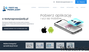 e-testynaprawojazdy.pl Screenshot