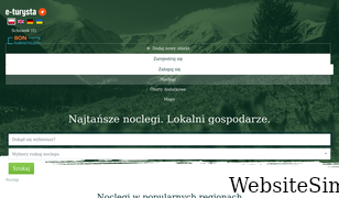 e-turysta.pl Screenshot