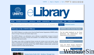 e-unwto.org Screenshot