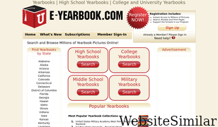 e-yearbook.com Screenshot