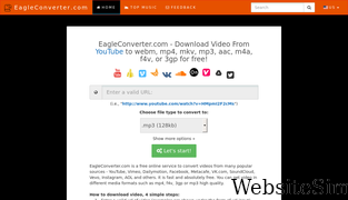 eagleconverter.com Screenshot