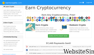 earncrypto.com Screenshot