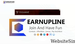 earnupline.com Screenshot