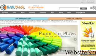 earplugstore.com Screenshot