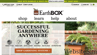 earthbox.com Screenshot