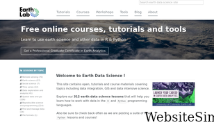 earthdatascience.org Screenshot