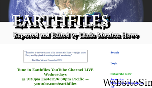earthfiles.com Screenshot