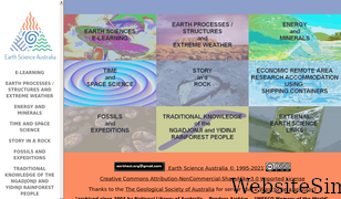 earthsci.org Screenshot