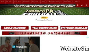 easternpafootball.com Screenshot