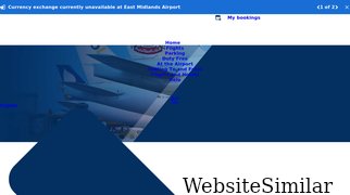 eastmidlandsairport.com Screenshot