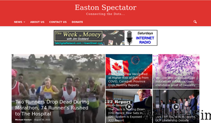 eastonspectator.com Screenshot
