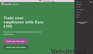 easy-lms.com Screenshot