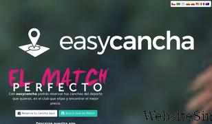 easycancha.com Screenshot