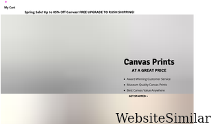 easycanvasprints.com Screenshot