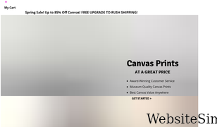 easycanvasprintsoffers.com Screenshot