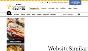 easychickenrecipes.com Screenshot