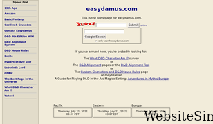 easydamus.com Screenshot