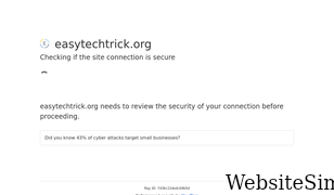 easytechtrick.org Screenshot