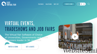 easyvirtualfair.com Screenshot