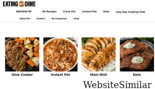 eatingonadime.com Screenshot