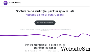 eatntrack.ro Screenshot