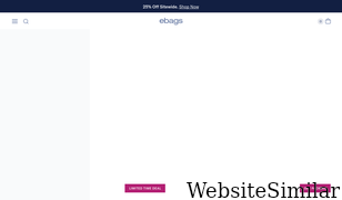 ebags.com Screenshot