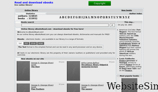 ebooksread.com Screenshot