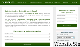 ecartorios.com Screenshot