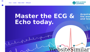 ecgwaves.com Screenshot