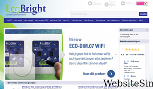 ecobright.nl Screenshot